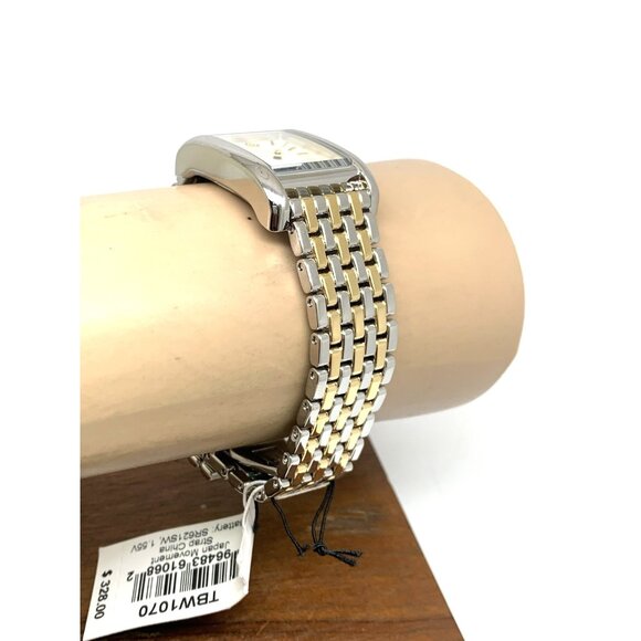 Tory Burch Women's Watch TBW1070 Eleanor Cream Dial Quartz Two Tone Steel 25mm - Picture 11 of 13